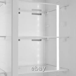 Beko réfrigérateur-congélateur pose libre 270 L 50/50 sans givre, portes réversibles