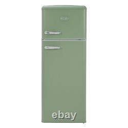 CDA 206 Litre Réfrigérateur Congélateur Sur Le Dessus Indépendant Retro Betty Meadow 1194119