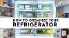 Comment Organiser Votre Réfrigérateur Organisez Avec Moi Une Bonne Tenue De Maison