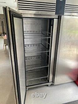Commercial Foster Freezer Double Door Eco Pro Acier Inoxydable