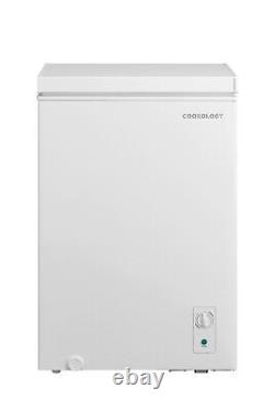 Congélateur Coffre Cookology 99L Autonome avec Mode Réfrigérateur Blanc CCFZ99WH