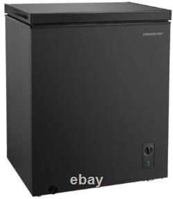 Congélateur Coffre Cookology 99L Autonome avec Mode de Refroidissement Noir CCFZ99BK