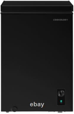 Congélateur Coffre Cookology 99L Autonome avec Mode de Refroidissement Noir CCFZ99BK