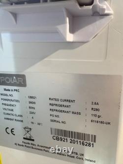 Congélateur d'affichage à porte en verre simple Polar Commercial 365 L 1855Hx600Wx620Dmm