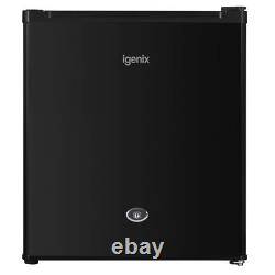 Congélateur de comptoir avec serrure, 33 L, porte réversible, noir, Igenix IG3751BL