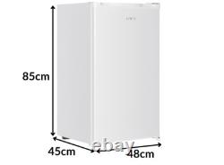 Congélateur sous plan HYE 60 litres, pose libre, 48 cm, porte réversible, blanc