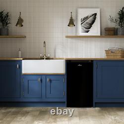 Congélateur sous plan Willow 60L Noir, porte réversible, classe énergétique 4 WUCFZ48B