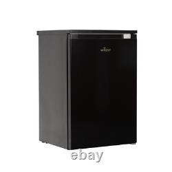 Congélateur sous plan noir 85 L porte réversible classement 4 Willow WUCFZ55B