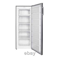 Cookology CTFZ163IX Congélateur autonome de 143 cm de hauteur et 168 L de capacité, 55 cm de largeur en inox