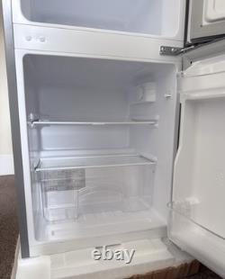 Cookology Réfrigérateur-congélateur argent UCFF87SL 47 cm pose libre sous plan 2 portes