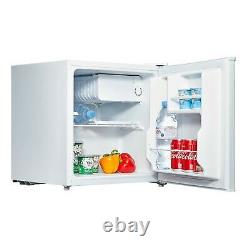 Cookology White Table Top Mini Réfrigérateur Et Ice Box Congélateur 46l Bière Et Boissons Refroidisseur