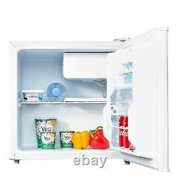 Cookology White Table Top Mini Réfrigérateur Et Ice Box Congélateur 46l Bière Et Boissons Refroidisseur