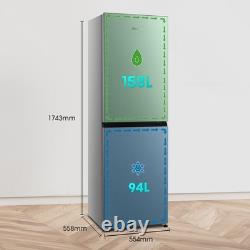 Fridgemaster MC55240ES 50/50 55 cm réfrigérateur-congélateur pose libre 50/50