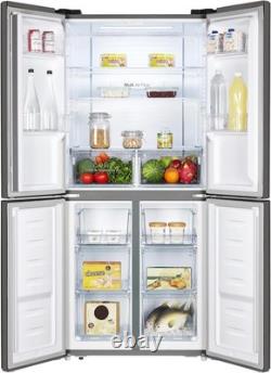 Fridgemaster MQ79394ES Réfrigérateur Congélateur Américain 4 Portes Autonome 427L, Total