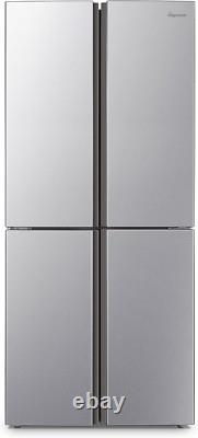 Fridgemaster MQ79394ES Réfrigérateur Congélateur Américain Autonome 4 Portes 427L, Total x