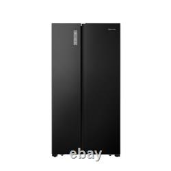 Fridgemaster Réfrigérateur Congélateur Américain 519 Litres Côté à Côté Noir MS91520EB