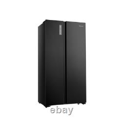 Fridgemaster Réfrigérateur Congélateur Américain 519 Litres Côté à Côté Noir MS91520EB