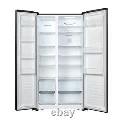 Fridgemaster Réfrigérateur Congélateur Américain 519 Litres Côté à Côté Noir MS91520EB