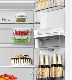 HYE 446L Réfrigérateur Américain Congélateur No Frost Distributeur d'Eau TrueFit Noir Inox