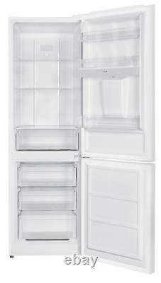 HYE 70/30 Réfrigérateur-Congélateur Sans Givre 60cm Avec Distributeur d'Eau 291 Litres Blanc