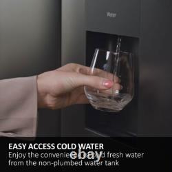 Haier HCR3818ENMG Cube 83 Série 3 Réfrigérateur Congélateur Américain 83cm Sans Givre