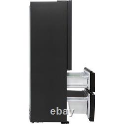 Haier HFR5719ENPB Réfrigérateur Congélateur Américain 70cm Froid Ventilé Noir Ardoise Classe E