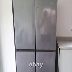 Haier HRF-521DS6 Réfrigérateur-congélateur 4 portes à portes françaises argenté sans givre