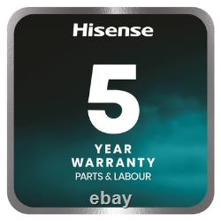 Hisense KitchenFit réfrigérateur-congélateur américain à quatre portes 591 litres argent RQ768N4GVE