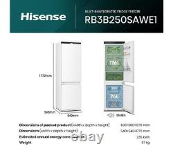 Hisense RB3B250SAWE 70/30 54 cm réfrigérateur-congélateur encastrable 70/30 blanc E