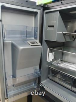 Hisense RF728N4SBFE Réfrigérateur-congélateur américain à portes françaises 560 L avec distributeur de glace et d’eau