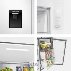 Hisense RQ5P470SMIE Réfrigérateur-congélateur américain connecté Wi-Fi à portes croisées avec eau