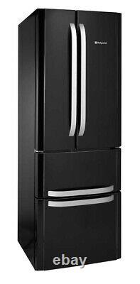 Hotpoint Day 1 Quadrio Ffu4dk Noir 70cm 4 Porte Sans Réfrigérateur Frost Congélateur