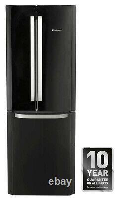 Hotpoint Jour 1 Ffu3dk Noir 70cm 3 Porte Total Sans Réfrigérateur Frost Congélateur