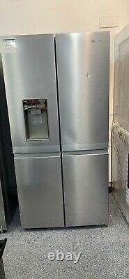 Hotpoint No Frost American Style Multi-door Fridge Congélateur Argent Hq9imo1luk