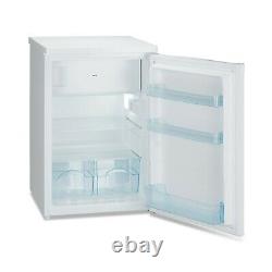 Iceking White 55cm Freestanding Under Counter Fridge With Freezer Box Rhk551we