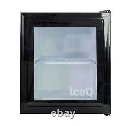 Iceq 36 Litre Counter Top Glass Door Display Mini Congélateur