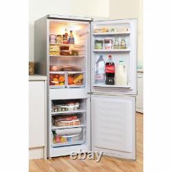 Indesit Ibd5515s1 F 55cm Free Standing Réfrigérateur Congélateur 60/40 Argent Standard