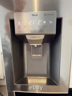 LG (GSI960PZVV) Réfrigérateur Congélateur Américain en Acier Inoxydable avec Fabricateur de Glace