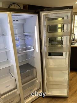 LG (GSI960PZVV) Réfrigérateur Congélateur Américain en Acier Inoxydable avec Fabricateur de Glace