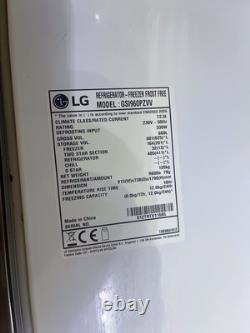 LG (GSI960PZVV) Réfrigérateur Congélateur Américain en Acier Inoxydable avec Fabricateur de Glace