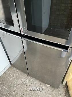 Lg Instaview Porte Dans La Porte American Style Réfrigérateur Congélateur Acier Brillant 36944-1-cy