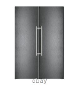 Liebherr Réfrigérateur Congélateur XRFbs5295 Côté à Côté Sans Gel et BioFresh Noir St