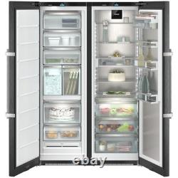 Liebherr Réfrigérateur Congélateur XRFbs5295 Côté à Côté Sans Gel et BioFresh Noir St