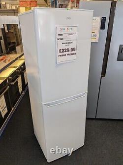 Logik Free Standing Réfrigérateur Congélateur Sans Givre 50/50 55cm Lfc55w18 Blanc