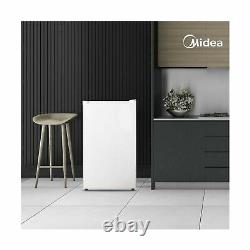 Midea Compact Upright Freezer Simple Réversible Porte 3.0 Pieds Cubes Blanc Nouveau