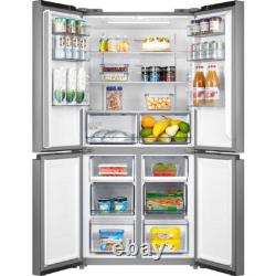Midea MDRF632FIE46 Réfrigérateur Congélateur Américain Inox 83cm Sans Givre Classe E