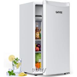 Mini-réfrigérateur portable de 92 L avec 5 réglages de température, réfrigérateur vertical à porte unique