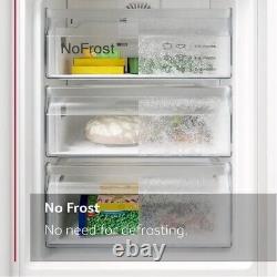 Neff KI7851SF0G Réfrigérateur congélateur intégré blanc sans givre 50/50 Construit