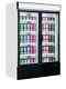 Nouveau Congélateur à Glace Vitré Double Porte Verticale, Rrp 4300 £