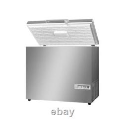Nouveau congélateur coffre à porte pleine en acier inoxydable Vestfrost de 1 mètre de large, prix de vente conseillé 938 £